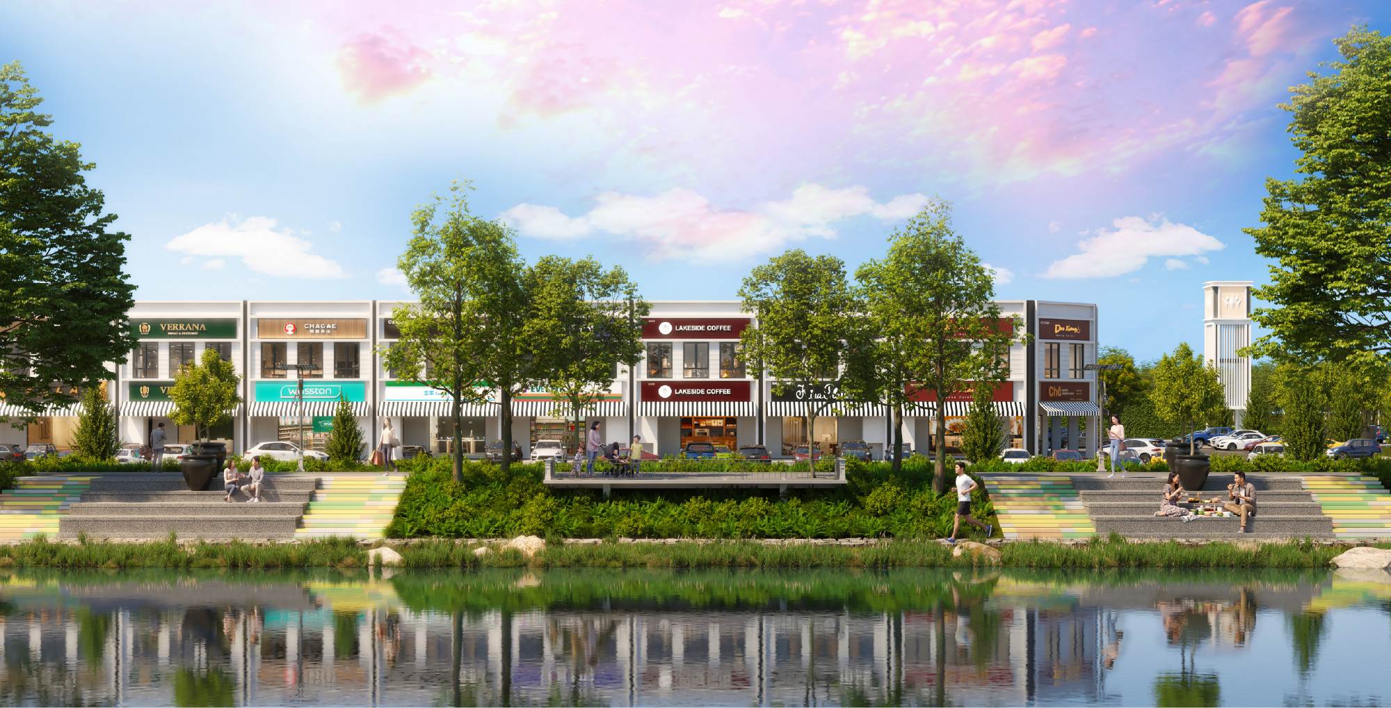Aura Freehold Double Storey Shop Offices by the Lake at Bandar Bukit Raja 3 Klang