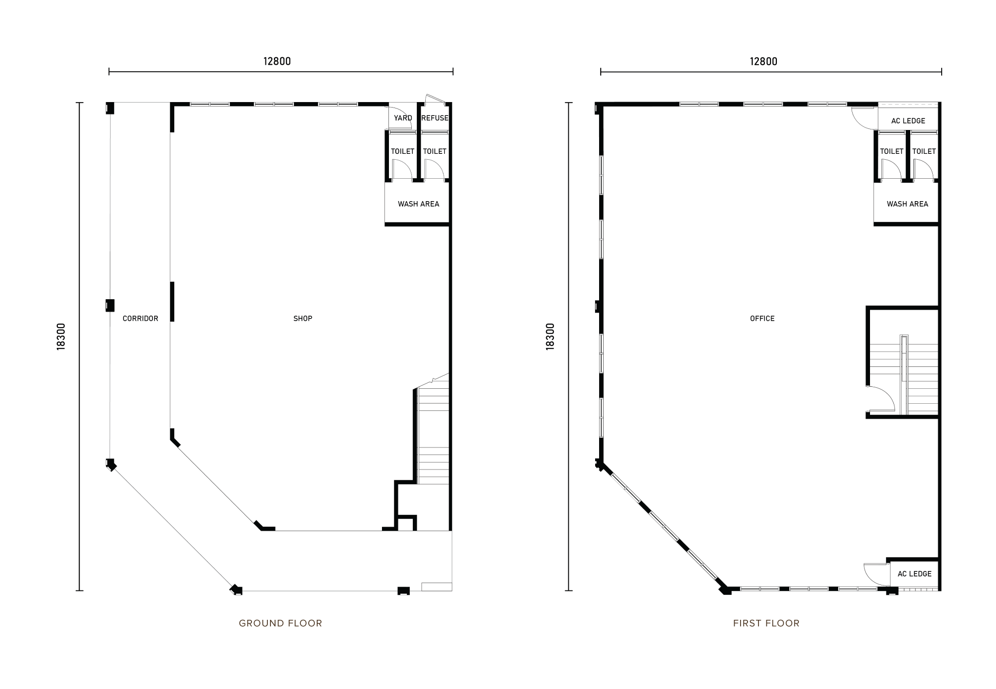 Karya, 2-storey Peranakan-inspired shop offices