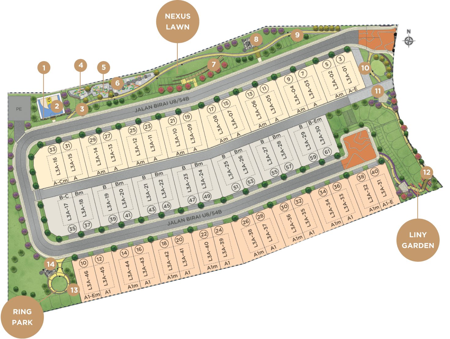 Trilia Site Plan