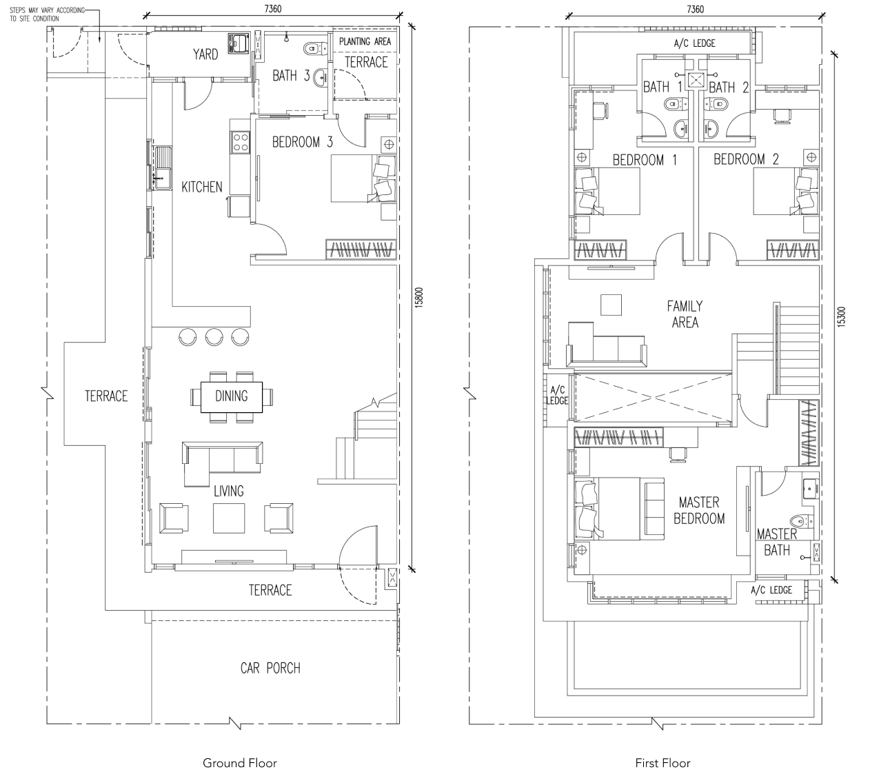 Elmina Green Five Floor Plan