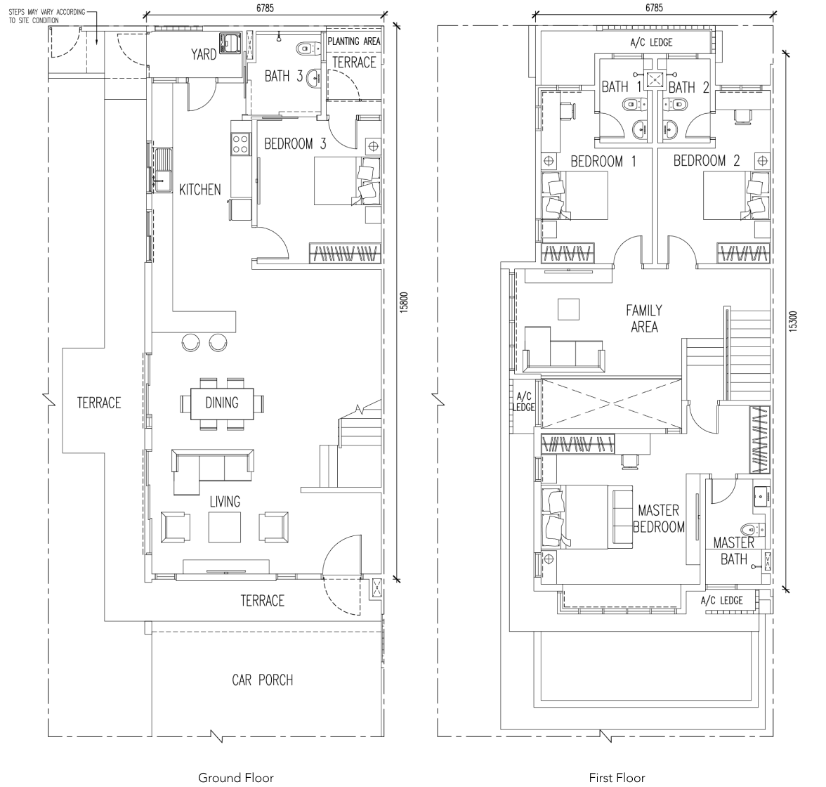 Elmina Green Five Floor Plan