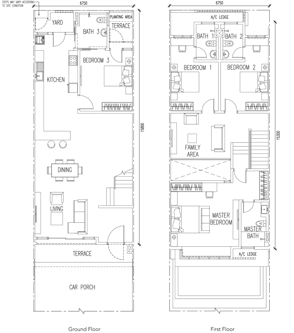 Elmina Green Five Floor Plan