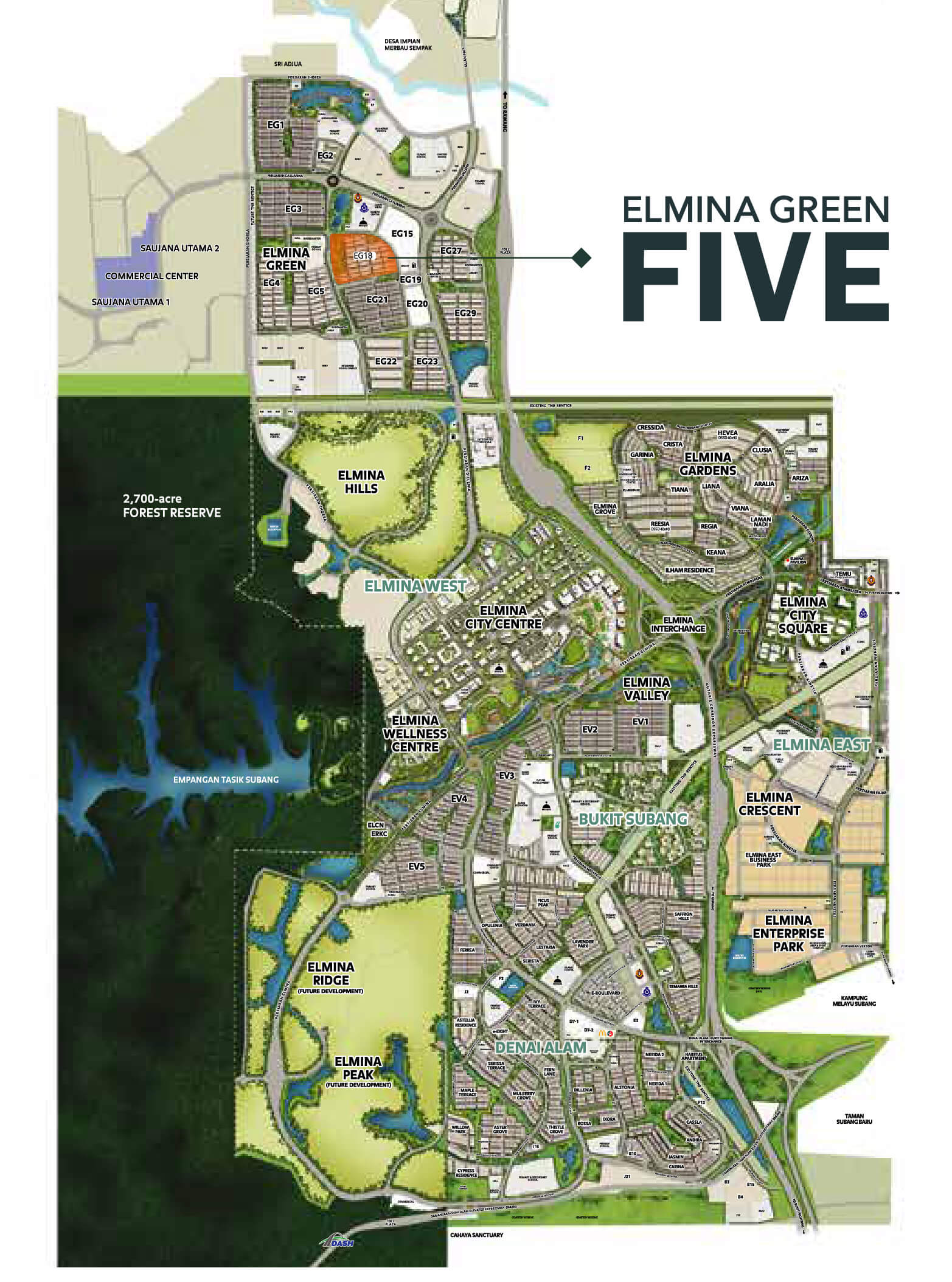 Elmina Green Five MLP