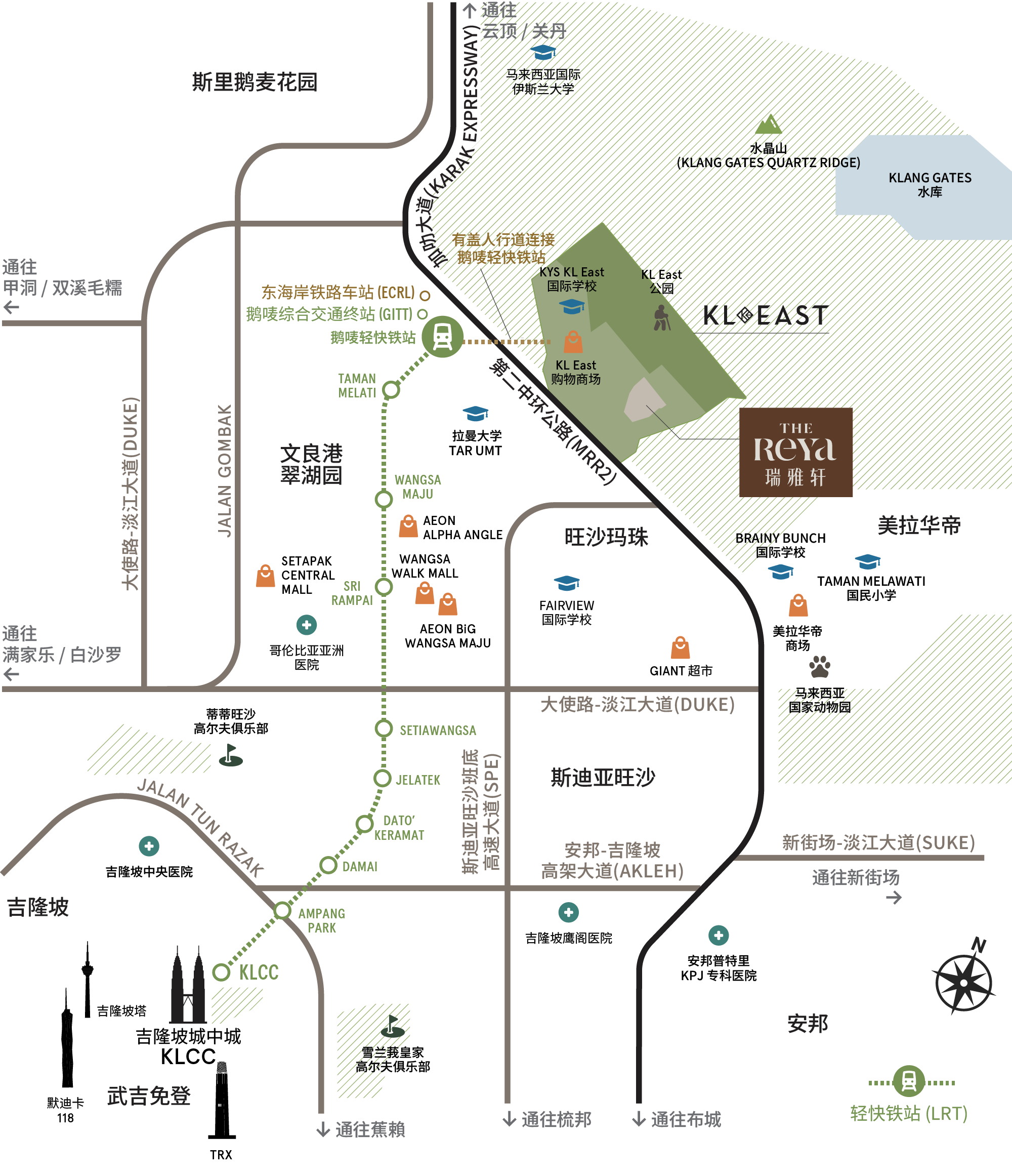 The reya map