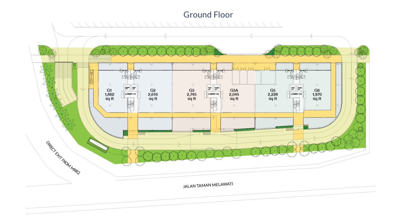 Melawati Corporate Centre Floorplan