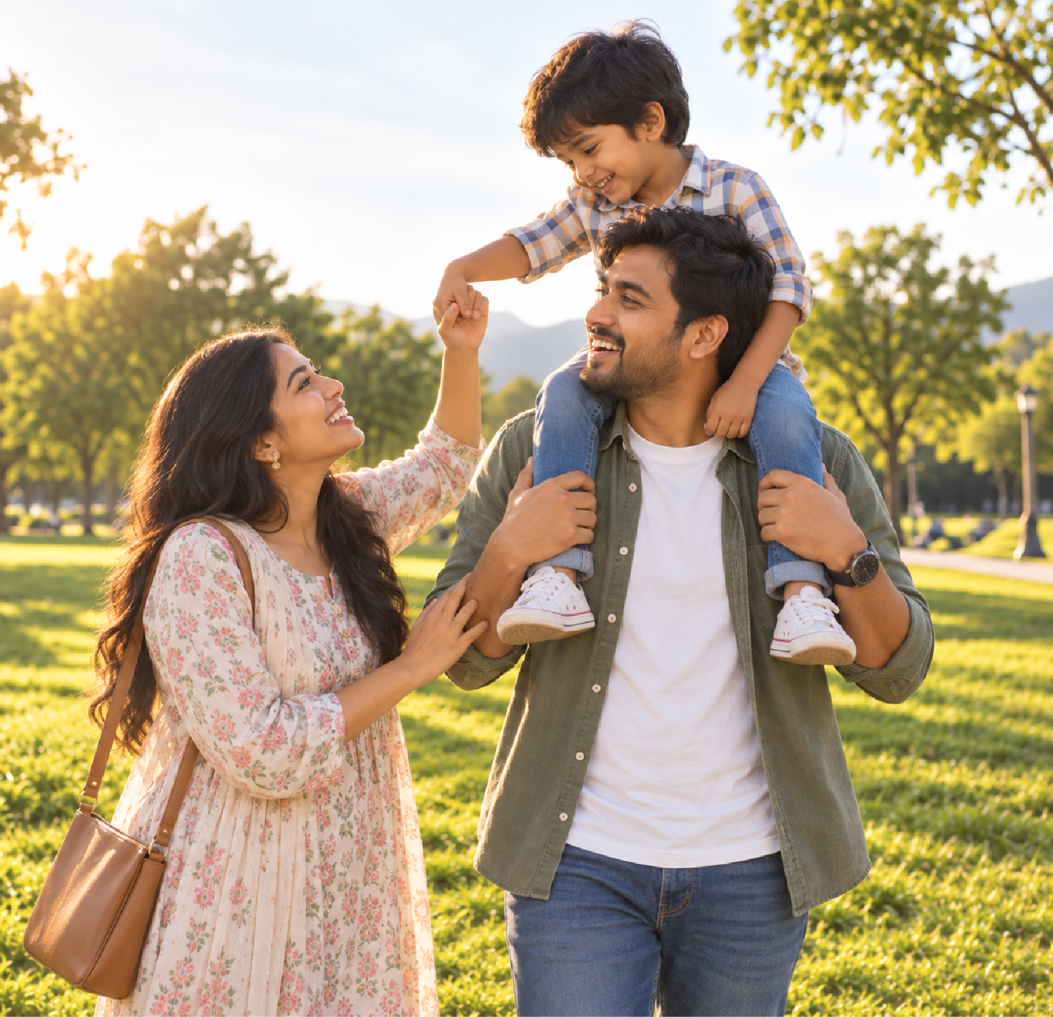 Green spaces for recreation and relaxation