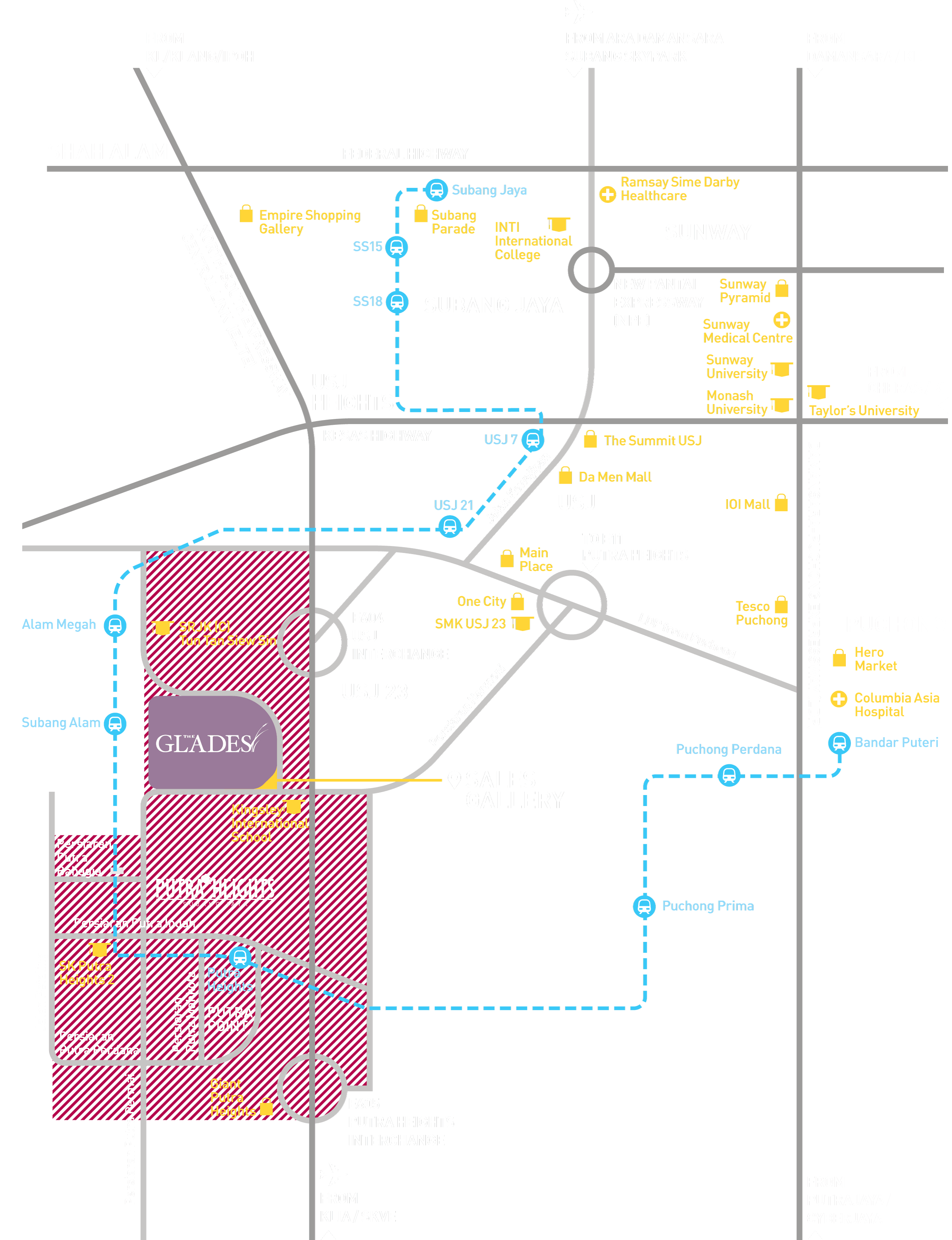 The Glades, Putra Heights