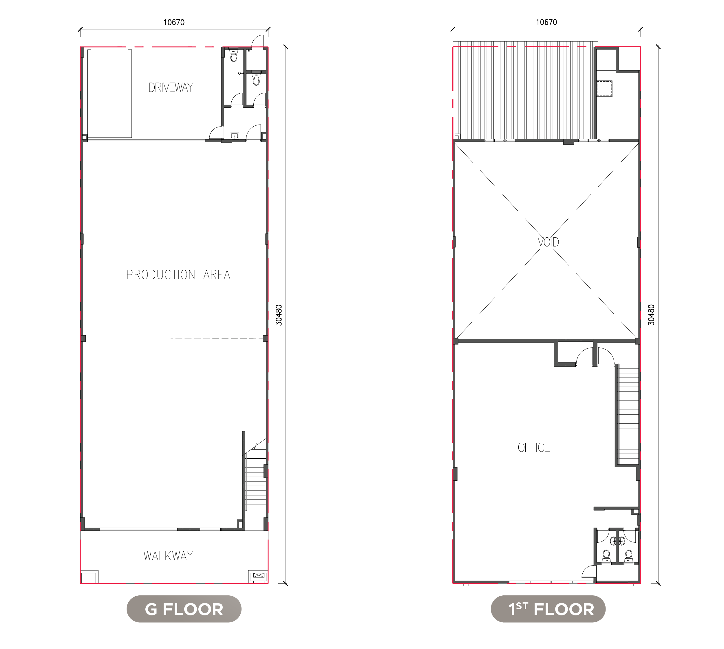 Signature Plus Collection Floor Plan Architectural Layout Type A1/A1M