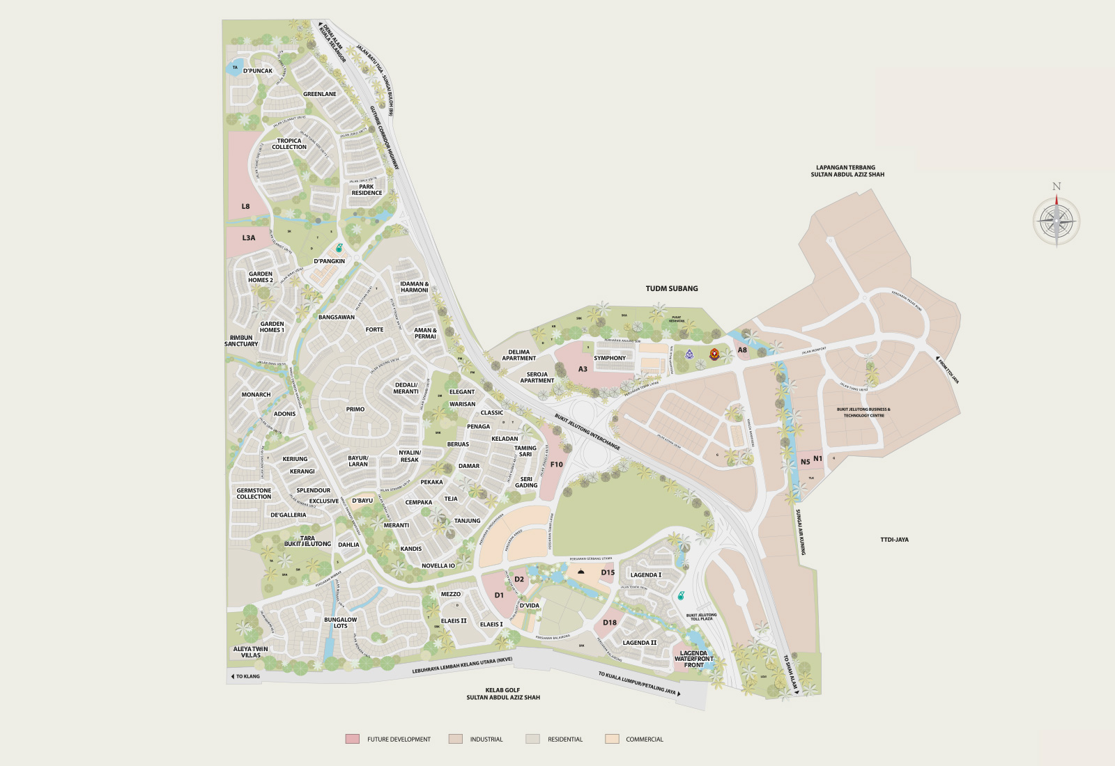 Bukit Jelutong  Sime Darby Property