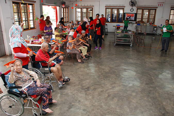 Sime Darby Property brings CNY joy to elderly folks in 
