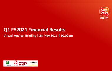 Q1FY2021 Ended 31 March 2021 Results Announcement