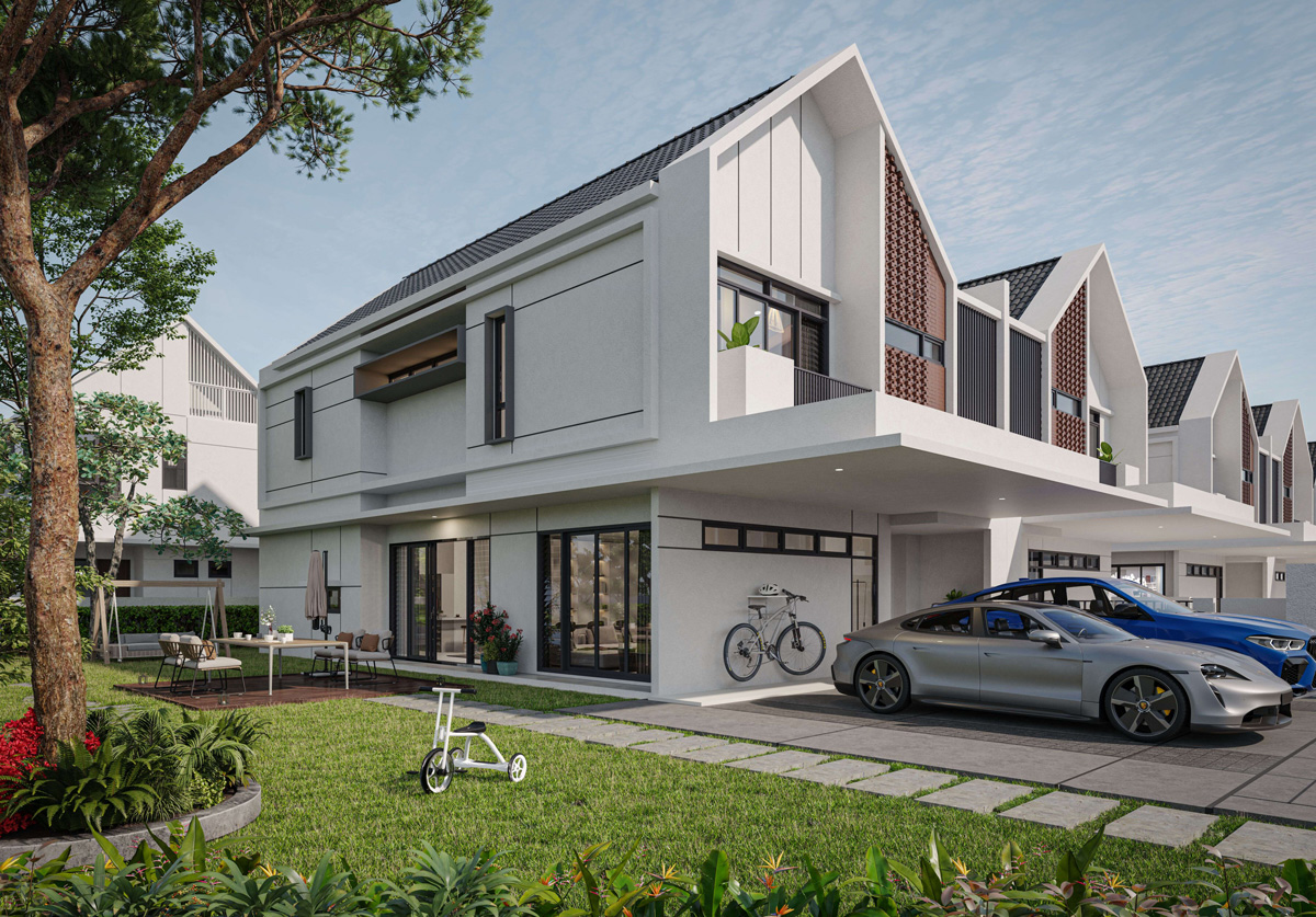 With prices starting from RM1.67 million, The Eighth caters to homebuyers looking for an elevated lifestyle in homes that radiate class from the inside out. (Artist’s Impression)