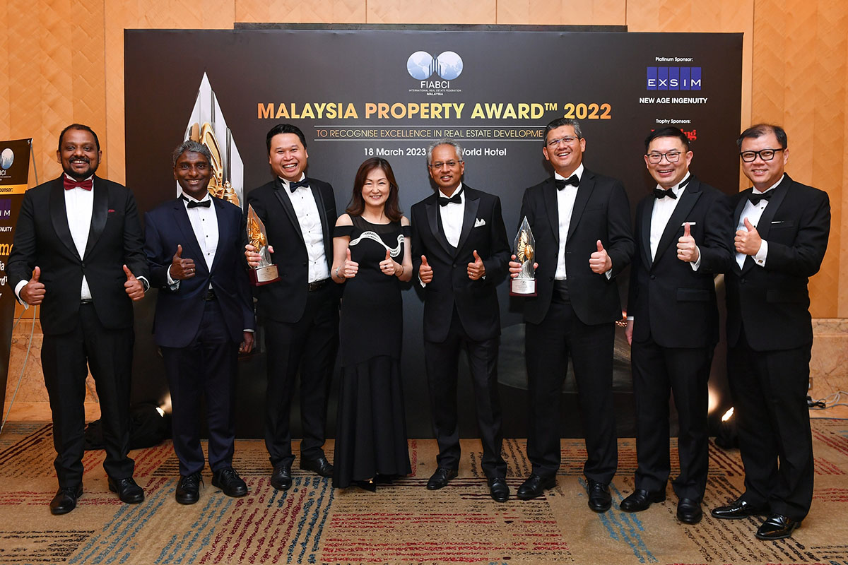 Sime Darby Property Strengthens its Brand Trust with Double Wins at the Prestigious FIABCI Malaysia Property Award 2022