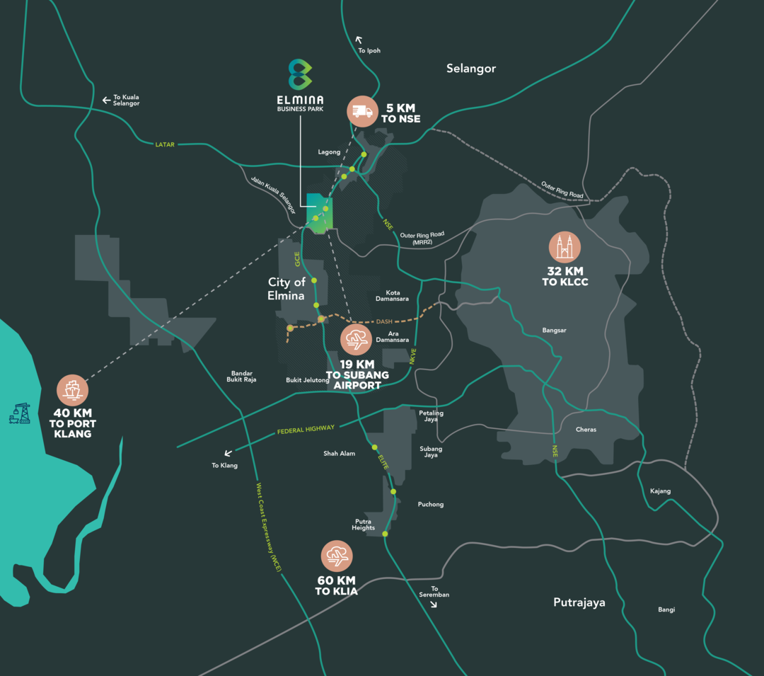 Elimina Business Park Map