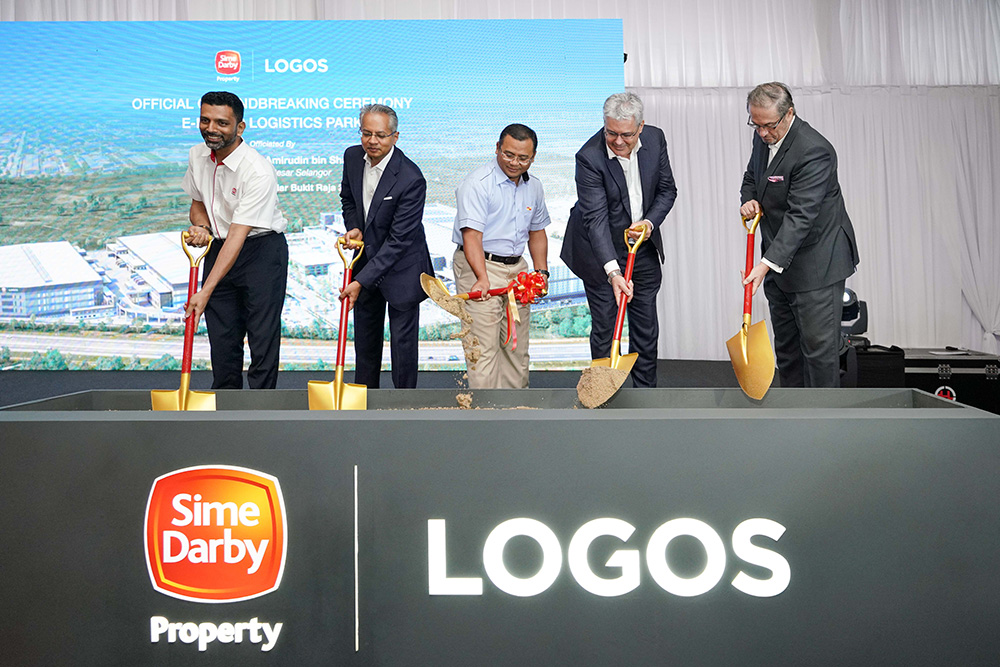 Sime Darby Property and LOGOS Property JV Breaks Ground on E-Metro Logistics Park in Bandar Bukit Raja